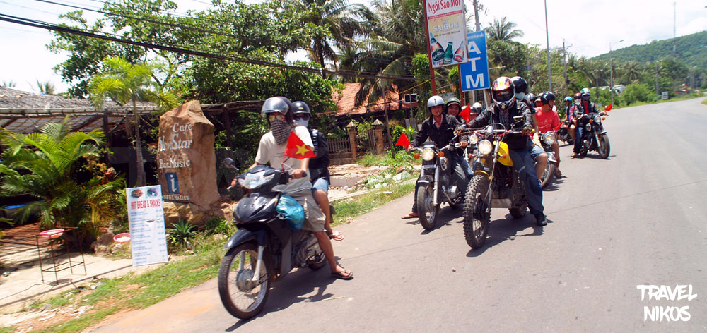 Ταξιδεύοντας με μηχανή στο νησί Phu Quo του Βιετνάμ