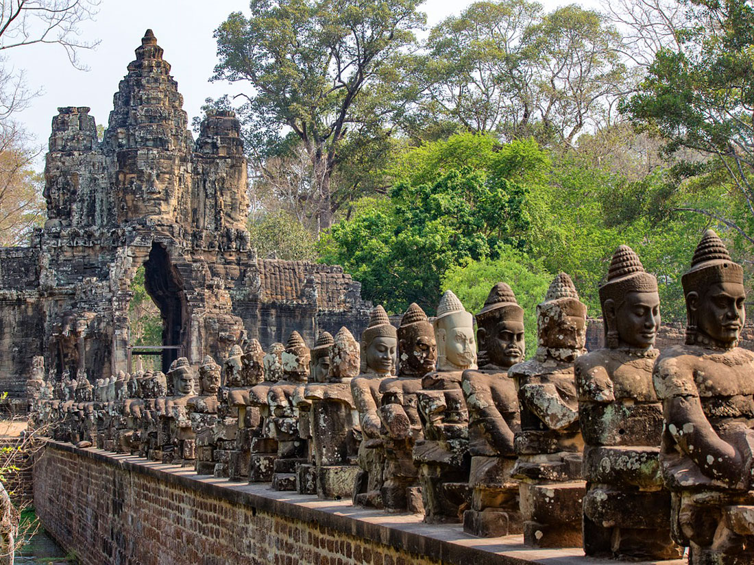 Angkor Thom Historical landmark in Siem Reap, Cambodia