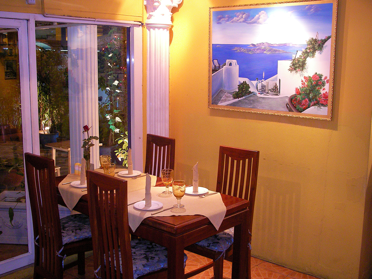 Το ελληνικό εστιατόριο ΑΘΗΝΑ στην Μπανγκόκ
