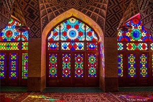 Ροζ Τζαμί (Nasir-ol-Molk Mosque), Shiraz, Ιράν