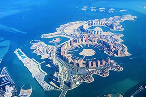 Ντόχα, Κατάρ (aerial view)