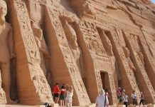 Αρχαιολογικός χώρος Abu Simbel της Αιγύπτου