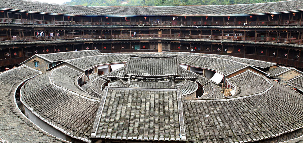 Fujian Tulou, Fujian earthen buildings, Hakka, China