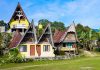 Αρχιτεκτονική Batak στην Ινδονησία, pixabay