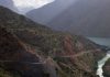 Iskanderkul Lake, a mountain lake in Sughd Province Tajikistan