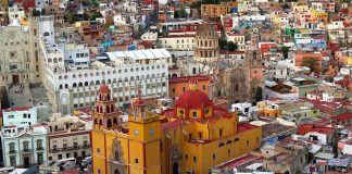 Ιστορική πόλη του Guanajuato στο Μεξικό