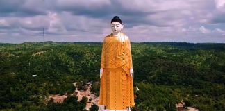 Το γιγαντιαίο άγαλμα του Βούδα στην Βιρμανία