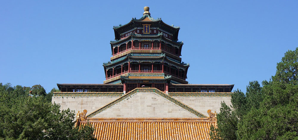 Summer Palace in Beijing, Qing Dynasty in China