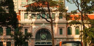 Το Κεντρικό Ταχυδρομείο του Σαϊγκόν, εξαιρετική αποικιακή αρχιτεκτονική, pixabay