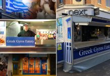 Γιώργος Τάφας, Ελληνικό Εστιατόριο Greek Gyros Eatery & Islands, Αγγλία