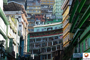 Gangtok, capital of Sikkim in India