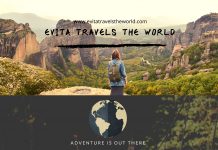 Evita Travels The World
